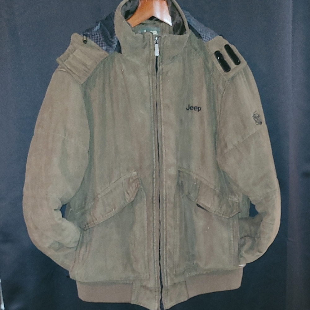 Jeep Exclusive Men's Wear Olive Jacket
